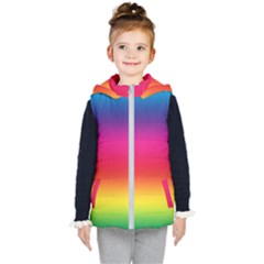 Spectrum Kids  Hooded Puffer Vest by nateshop