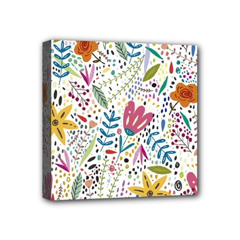 Flowers-484 Mini Canvas 4  X 4  (stretched) by nateshop