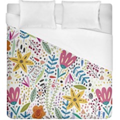 Flowers-484 Duvet Cover (king Size) by nateshop