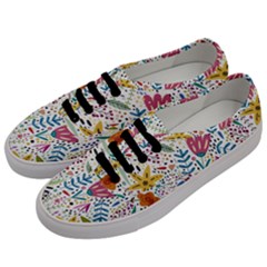 Flowers-484 Men s Classic Low Top Sneakers by nateshop