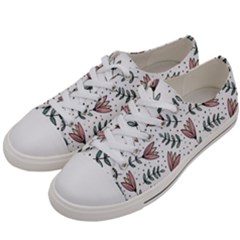 Flowers-49 Women s Low Top Canvas Sneakers by nateshop