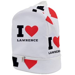 I Love Lawrence Zip Bottom Backpack by ilovewhateva