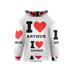 I love arthur Kids  Pullover Hoodie