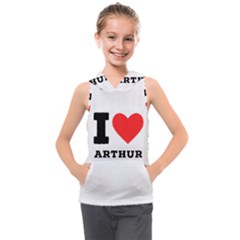 I Love Arthur Kids  Sleeveless Hoodie by ilovewhateva