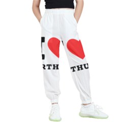 I Love Arthur Kids  Elastic Waist Pants by ilovewhateva