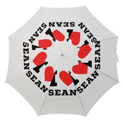 I Love Sean Straight Umbrellas by ilovewhateva