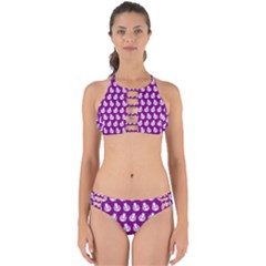 Ladybug Vector Geometric Tile Pattern Perfectly Cut Out Bikini Set by GardenOfOphir