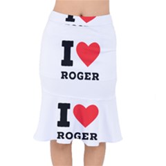 I Love Roger Short Mermaid Skirt by ilovewhateva