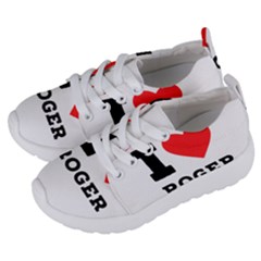 I Love Roger Kids  Lightweight Sports Shoes by ilovewhateva