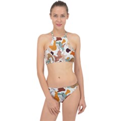 Shapes Pattern Racer Front Bikini Set by BlackRoseStore