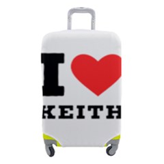 I Love Keith Luggage Cover (small) by ilovewhateva