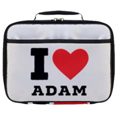 I love Adam  Full Print Lunch Bag