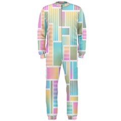 Color-blocks Onepiece Jumpsuit (men)