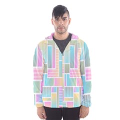 Color-blocks Men s Hooded Windbreaker by nateshop