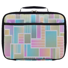 Color-blocks Full Print Lunch Bag by nateshop