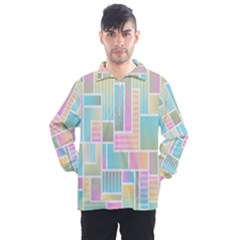 Color-blocks Men s Half Zip Pullover