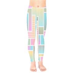 Color-blocks Kids  Classic Winter Leggings by nateshop