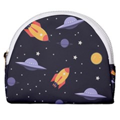 Cosmos Horseshoe Style Canvas Pouch