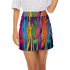 Dancing Mini Front Wrap Skirt