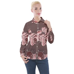 Feather Women s Long Sleeve Pocket Shirt