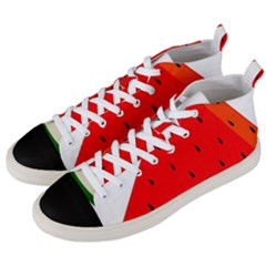 Fruit-01 Men s Mid-top Canvas Sneakers by nateshop