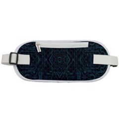 Geometric-art-003 Rounded Waist Pouch