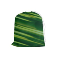 Green-01 Drawstring Pouch (Large)