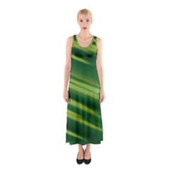 Green-01 Sleeveless Maxi Dress