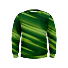 Green-01 Kids  Sweatshirt