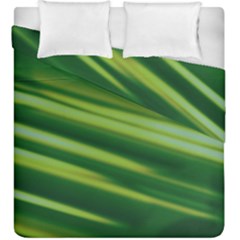 Green-01 Duvet Cover Double Side (King Size)