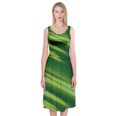 Green-01 Midi Sleeveless Dress