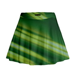 Green-01 Mini Flare Skirt