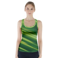 Green-01 Racer Back Sports Top