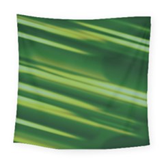 Green-01 Square Tapestry (Large)