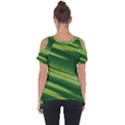 Green-01 Cut Out Side Drop Tee View2