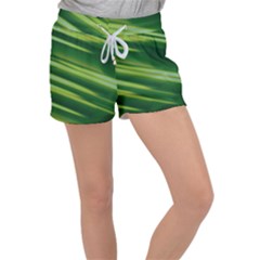 Green-01 Women s Velour Lounge Shorts