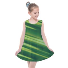 Green-01 Kids  Summer Dress