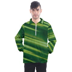 Green-01 Men s Half Zip Pullover