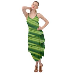 Green-01 Layered Bottom Dress