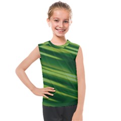 Green-01 Kids  Mesh Tank Top