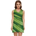 Green-01 Tiered Sleeveless Mini Dress View1