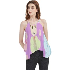 Happy 02 Flowy Camisole Tank Top by nateshop