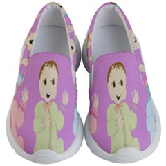 Happy 02 Kids Lightweight Slip Ons by nateshop