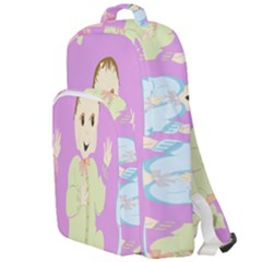 Happy 02 Double Compartment Backpack by nateshop