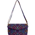 Kaleidoscope Removable Strap Clutch Bag View1