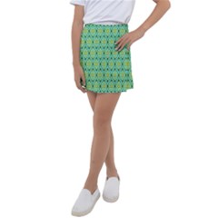 Leaf - 04 Kids  Tennis Skirt