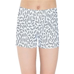 Leaves-011 Kids  Sports Shorts by nateshop