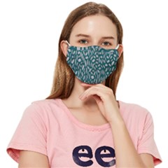 Leaves-012 Fitted Cloth Face Mask (adult) by nateshop