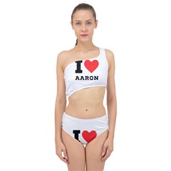 I Love Aaron Spliced Up Two Piece Swimsuit by ilovewhateva