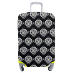 Abstract Knot Geometric Tile Pattern Luggage Cover (medium) by GardenOfOphir